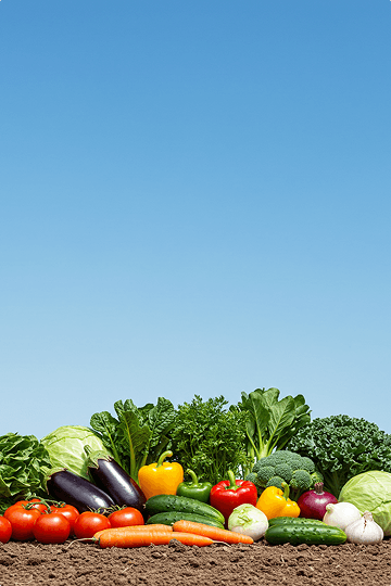 旬の野菜の画像