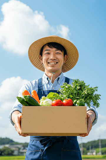 産地直送の画像